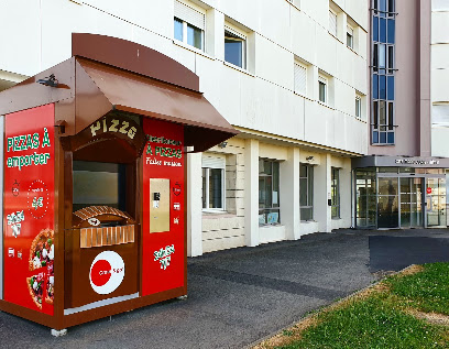 Pizza de Distributeur à pizzas du CROUS - zone étudiante Marie Curie à Poitiers