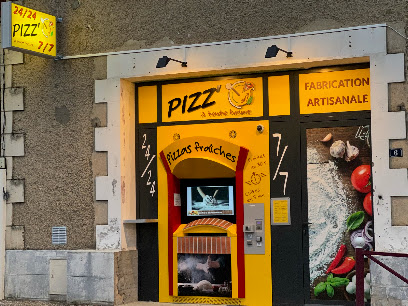 Pizza de Distributeur à pizzas Iteuil 24/24 et 7/7 Pizz’à toute heure à Iteuil